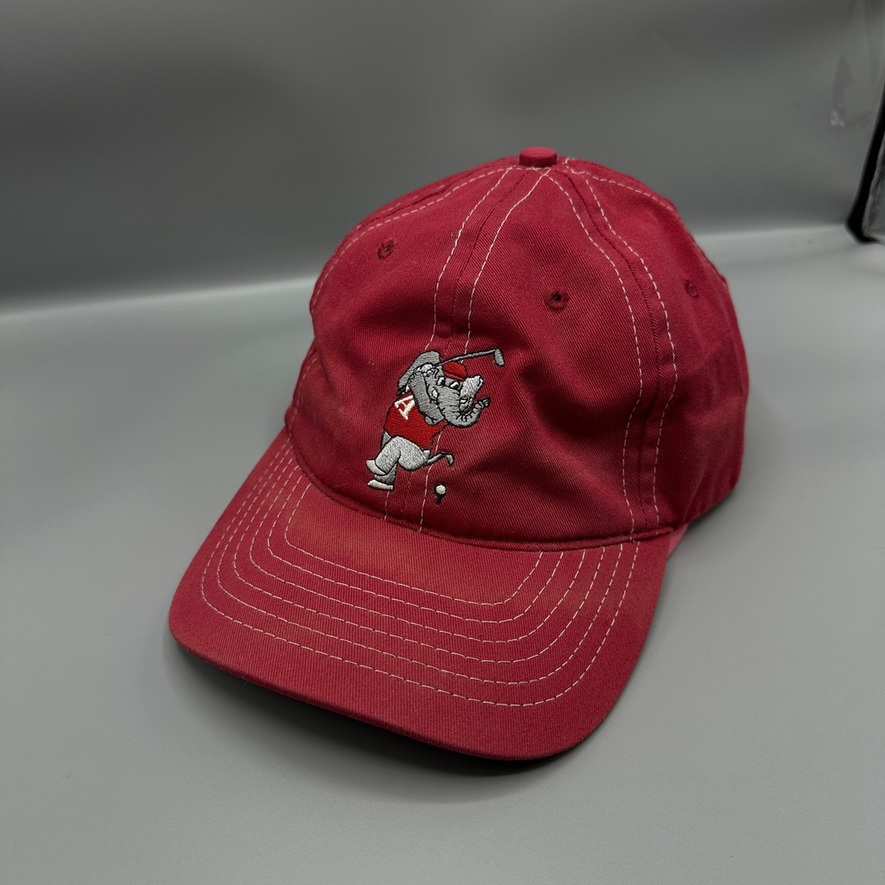 Alabama Golf PING Hat Crimson Red Big Al Elephant Mascot Adjustable Cap Mens